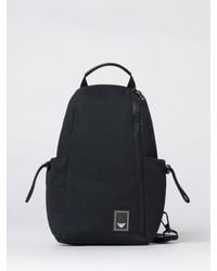 Emporio Armani - Ribbed Mesh Single-Shoulder Backpack - Lyst