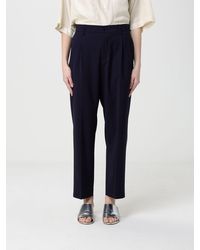 Barena - Wool Blend Cropped Fit Trousers - Lyst