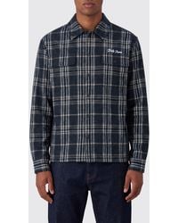 Daily Paper - Check-Pattern Cotton-Blend Shirt With A French Collar - Lyst