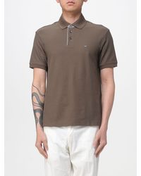 Emporio Armani - Cotton Polo Shirt - Lyst