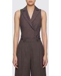 Liu Jo - Viscose Blend Bodysuit Vest - Lyst