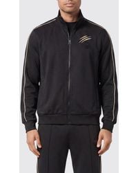 Philipp Plein - Polyester Zip-Up Sweatshirt - Lyst
