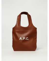A.P.C. - Bolso De Mano Mujer - Lyst