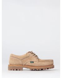Paraboot - Thiers Suede Derby Shoes With Rubber Sole - Lyst