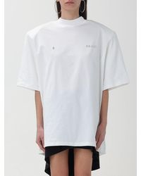 The Attico - T-shirt con spalle oversize - Lyst