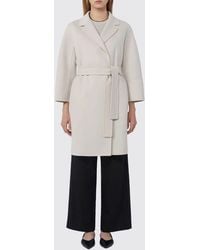 Max Mara - Virgin Wool Wrap Coat - Lyst