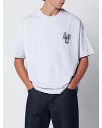 A.P.C. - T-Shirt Relaxed Fit En Coton Biologique Avec Logo Contrastant - Lyst