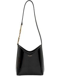 Saint Laurent - Patent Leather Rendez-Vous Mini Hobo (Authentic Pre-Loved) - Lyst