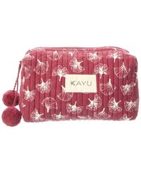 Kayu - Clover Mini Cotton Zip Pouch Case - Lyst