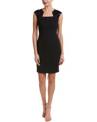 tahari dresses black