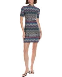 Missoni - Wool Mini Dress - Lyst