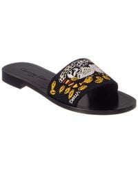 flat dior sandals