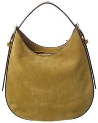 Tod's - Logo Suede Hobo Bag - Lyst