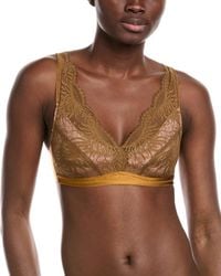 Hanro - Lace Trim Soft Cup Spacer Bra - Lyst