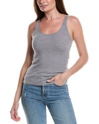 Theory - Rib Wool Sweater Tank - Lyst