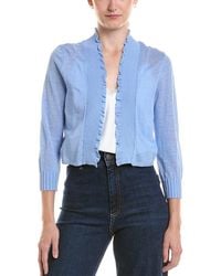 NIC+ZOE - Water Lilies Pointelle Sweater - Lyst
