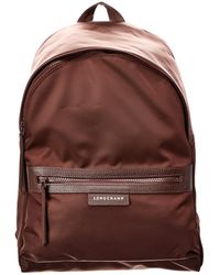 Longchamp Le Pliage Neo Medium Nylon Backpack - Brown