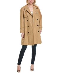 Peserico - Belted Trench Coat - Lyst
