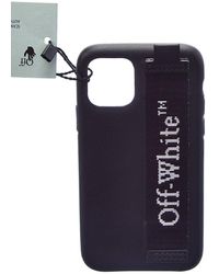 Off-White c/o Virgil Abloh Industrial Logo Print Iphone 11 Pro Case - Black
