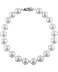 Splendid - Plated 10-10.5mm Pearl Bracelet - Lyst