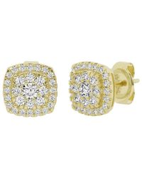 Lab Grown Diamonds - 14K 1.00 Ct. Tw. Lab-Grown Diamond Studs - Lyst