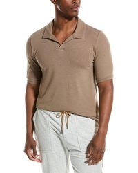 Hanro - Loungy Summer Linen-blend Polo Shirt - Lyst