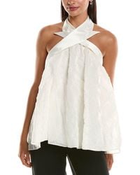 Brunello Cucinelli - Silk Capelet Top - Lyst