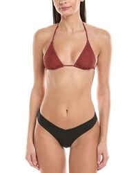 VYB - Jolie Adjustable Tunnel Triangle Bikini Top - Lyst