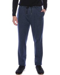 BOSS - Drawstring Cashmere-Blend Trouser - Lyst