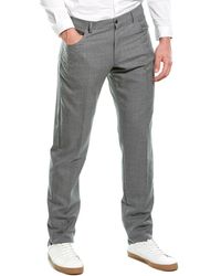 Zanella Wool Dress Pant - Gray
