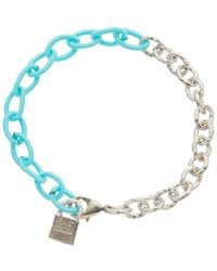 Juvell - 18k Plated Silk Link Bracelet - Lyst