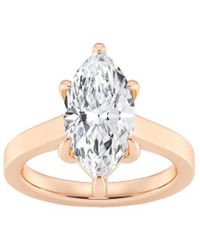 Lab Grown Diamonds - 14K 3.00 Ct. Tw. Lab-Grown Diamond Solitaire Engagement Ring - Lyst