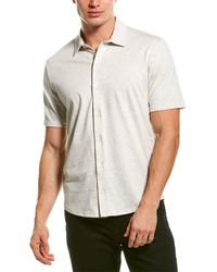 Vince Button-down Woven Shirt - White