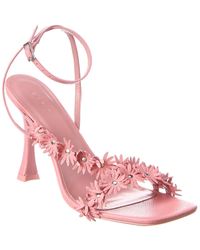 BY FAR Poppy Leather Sandal - Pink