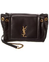 Saint Laurent - Nolita Mini Leather Shoulder Bag - Lyst