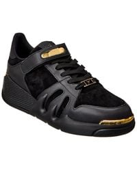 Giuseppe Zanotti - Talon Leather & Suede Sneaker - Lyst