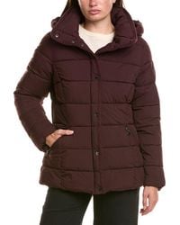 Tahari - June Puffer Coat - Lyst