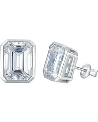 Donatello Gian - Emerald Stud Earrings - Lyst