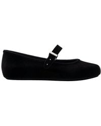 Melissa - Soft Velvet Ii Ballerina Flat - Lyst