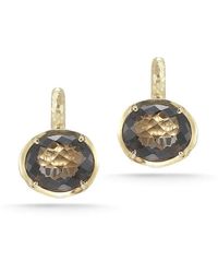 Reiss - 14k 5.50 Ct. Tw. Smokey Topaz Earrings - Lyst