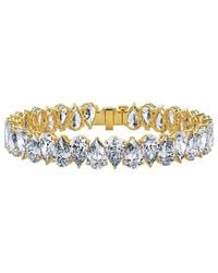Lab Grown Diamonds - 14K 23.50 Ct. Tw. Lab-Grown Diamond Tennis Bracelet - Lyst