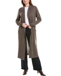 27milesmalibu - Floor Length Open Wool & Cashmere-Blend Cardigan - Lyst