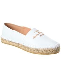 Ferragamo - Susana Leather Espadrille - Lyst