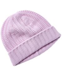 Sofiacashmere - Sofiacashmere Chunky Textured Cashmere Hat - Lyst