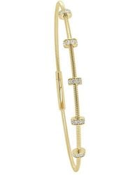 Sabrina Designs - 14K 0.25 Ct. Tw. Diamond Flexible Bangle - Lyst