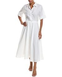 Officine Generale - Nadia Poplin Dress - Lyst