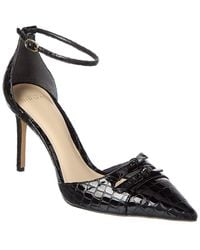 Alexandre Birman - Kate 85 Croc-Embossed Patent Pump - Lyst