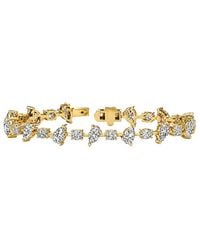 Lab Grown Diamonds - 14K 6.12 Ct. Tw. Lab-Grown Diamond Tennis Bracelet - Lyst