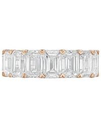 Diana M. Jewels - Diana M. 14K Rose 15.00 Ct. Tw. Lab-Grown Diamond Ring - Lyst