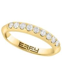 Effy Fine Jewelry - 14K 0.18 Ct. Tw. Diamond Ring - Lyst